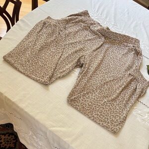 beachlunchlounge Leopard Print Pants